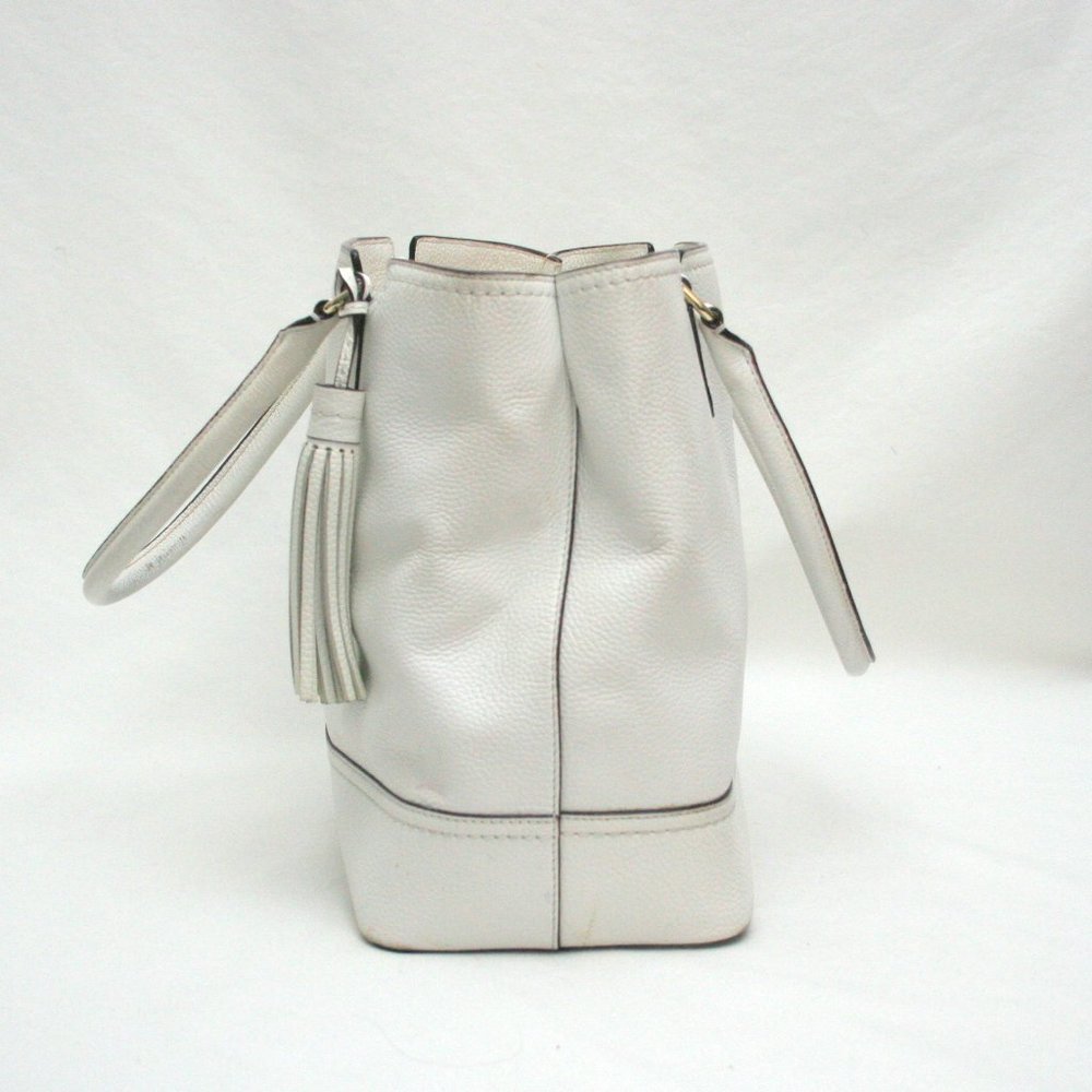 COPY - Kate Spade Off White Large 100% Cow Leather Satchel - Picture 2 of 12